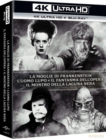Universal Classic Monsters [4xBlu-Ray 4K]+[4xBlu-Ray]