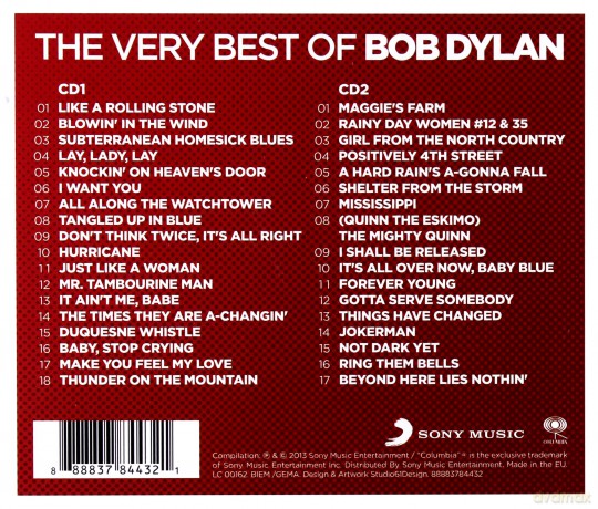 Bob Dylan: The Very Best Of [2CD]