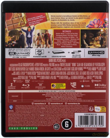 Wonka [Blu-Ray 4K]
