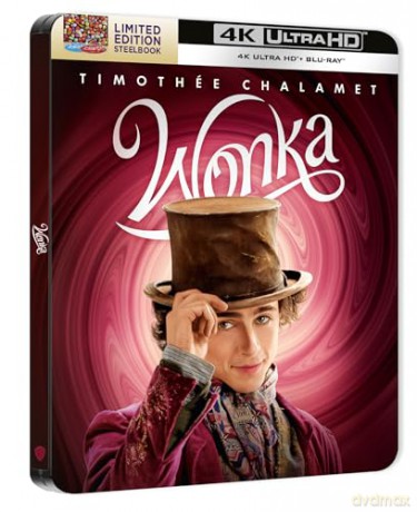 Wonka (steelbook exclusive) [Blu-Ray 4K]+[Blu-Ray]