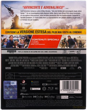 World War Z [Blu-Ray 4K]+[Blu-Ray]