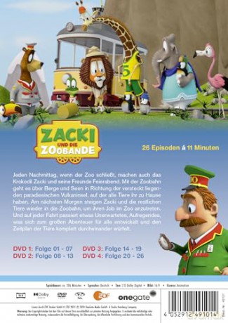 Zacki und die Zoobande - Die komplette erste Staffel [DVD]