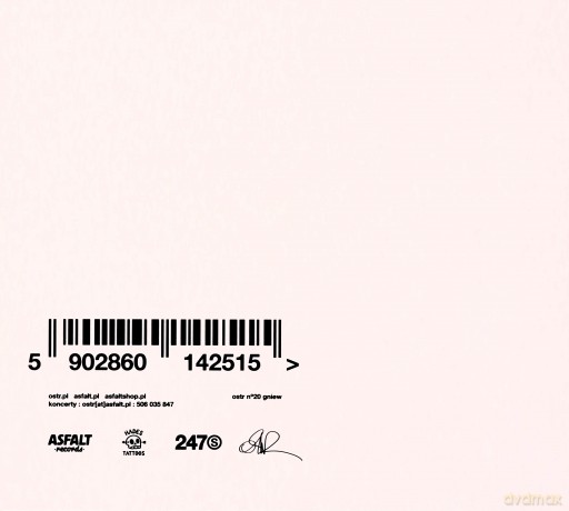 O.S.T.R.: Gniew [CD]