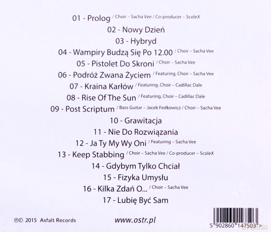 O.S.T.R.: Podróż Zwana Życiem [CD]