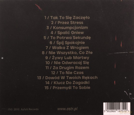 O.S.T.R.: Tylko Dla Dorosłych [CD]