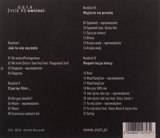 O.S.T.R.: Życie Po Śmierci [CD]