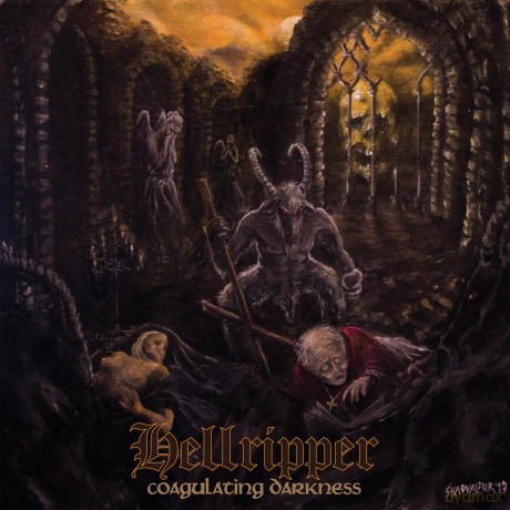 Hellripper: Coagulating Darkness (Gold) [Winyl]