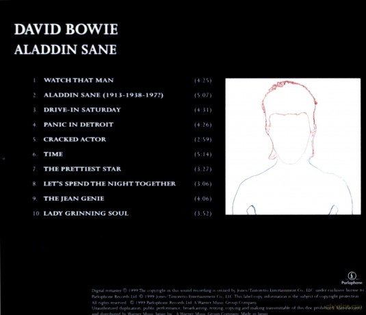 David Bowie: Aladdin Sane [CD]