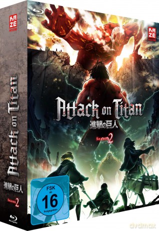 Attack on Titan - Staffel 2 - Gesamtausgabe - [Blu-Ray]