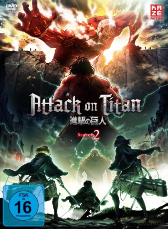 Attack on Titan - Staffel 2 - Gesamtausgabe - [DVD]