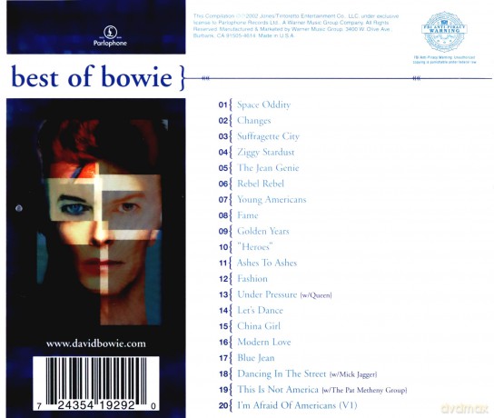 David Bowie: Best of David Bowie [CD]