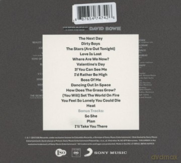 David Bowie: The Next Day [CD]