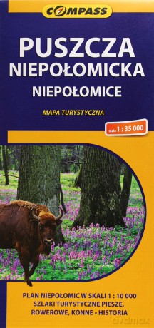 Puszcza Niepołomicka - Niepołomice 1:35 000