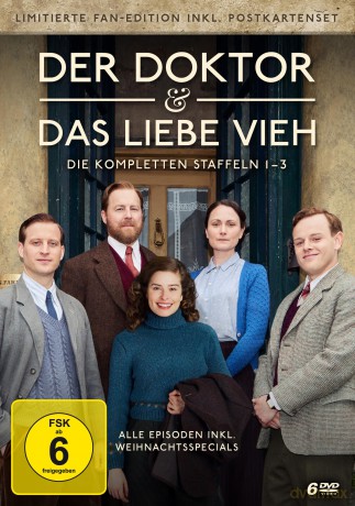 Der Doktor und das liebe Vieh - Die kompletten Staffeln 1-3 LTD. - Limitiertes Boxset inkl. Fan-Postkarten (exklusiv bei Amazon) [DVD]