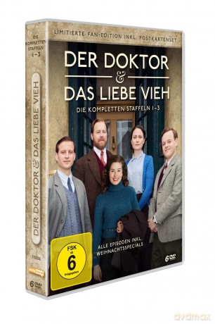 Der Doktor und das liebe Vieh - Die kompletten Staffeln 1-3 LTD. - Limitiertes Boxset inkl. Fan-Postkarten (exklusiv bei Amazon) [DVD]