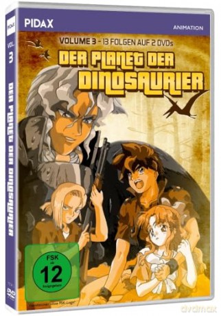 Der Planet der Dinosaurier - Die komplette 39 teilige Zeichentrickserie (frei nach dem Roman: Zwei Jahre Ferien von Jules Verne) plus Bonus DVDs Extreme Dinosaurs (Pidax Animation) [DVD]
