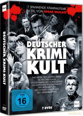 Deutscher Krimi Kult Vol. 1+2 - 15 spannende Kriminalfilme mit Starbesetzung (2 DVD-Boxen + Bonusfilm) Krimi Perlen angelehnt etwa im Style Edgar Wallace [DVD]