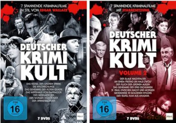 Deutscher Krimi Kult Vol. 1+2 - 15 spannende Kriminalfilme mit Starbesetzung (2 DVD-Boxen + Bonusfilm) Krimi Perlen angelehnt etwa im Style Edgar Wallace [DVD]