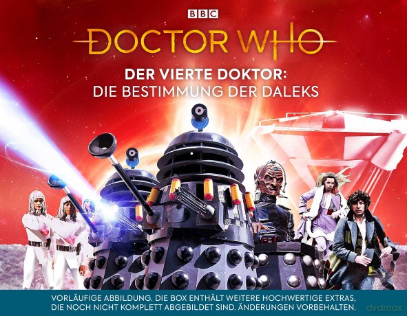 Doctor Who: Der Vierte Doktor - Die Bestimmung der Daleks (Limited Special Edition, DVD/BD Combi) - AMAZON exklusiv [Blu-Ray]