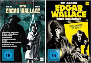 Edgar Wallace FAN Box Edition - 26 seiner populären Grusel Krimi Verfilmungen - in 2 Sammlerboxen [DVD]