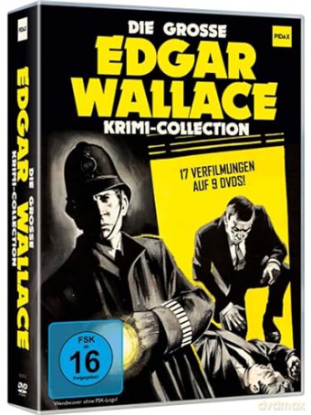 Edgar Wallace FAN Box Edition - 26 seiner populären Grusel Krimi Verfilmungen - in 2 Sammlerboxen [DVD]