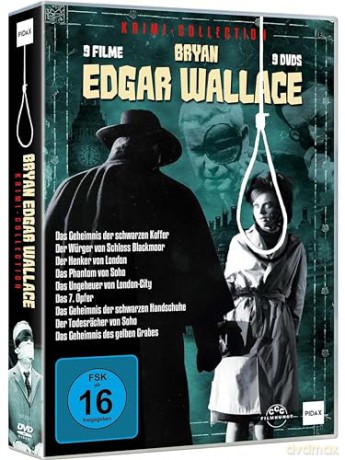Edgar Wallace FAN Box Edition - 26 seiner populären Grusel Krimi Verfilmungen - in 2 Sammlerboxen [DVD]