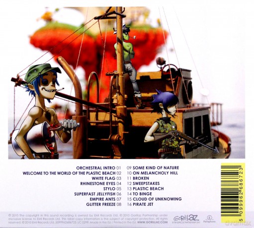 Gorillaz: Plastic Beach [CD]