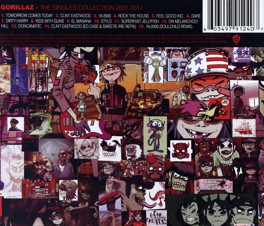 Gorillaz: The Singles Collection 2001-2011 [CD]