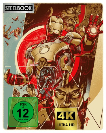 Iron Man 3 (steelBook) [Blu-Ray 4K]+[Blu-Ray]