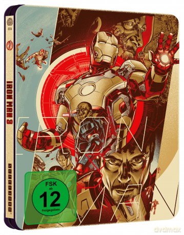 Iron Man 3 (steelBook) [Blu-Ray 4K]+[Blu-Ray]