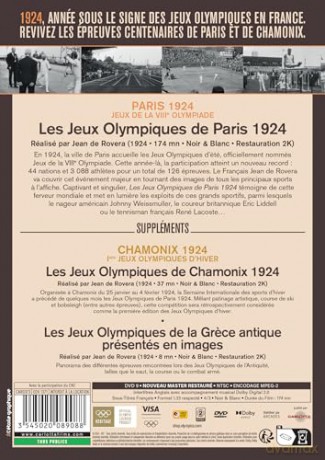 Jeux Olympiques Paris 1924 [DVD]