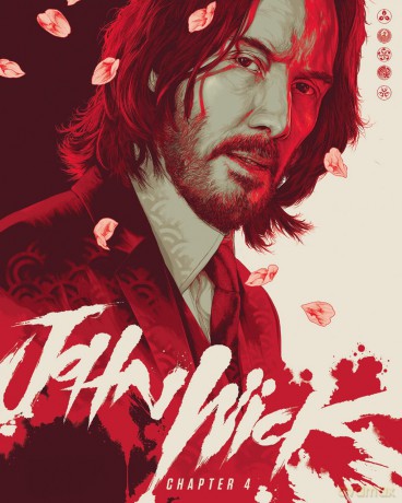 John Wick: Chapter 4 - Lenticular O-Ring + Blu Ray + Amazon Exclusive Blu Ray disc (World of Wick) [Blu-Ray]