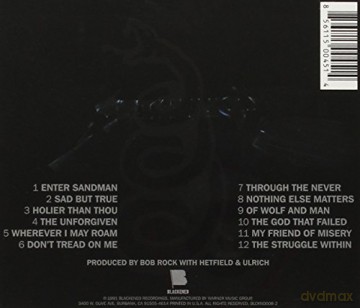 Metallica: Metallica [CD]