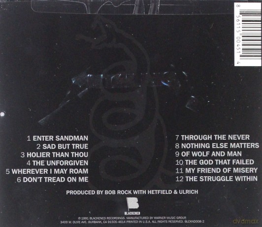 Metallica: Metallica [CD]