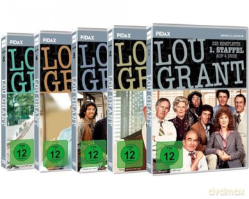 Lou Grant - die komplette 114-teilige preisgekrönte Kult Reporter Serie mit Edward Asner (Pidax Serien-Klassiker) zzgl. Bonus Krimi DVD [DVD]