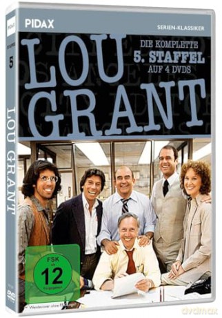 Lou Grant - die komplette 114-teilige preisgekrönte Kult Reporter Serie mit Edward Asner (Pidax Serien-Klassiker) zzgl. Bonus Krimi DVD [DVD]