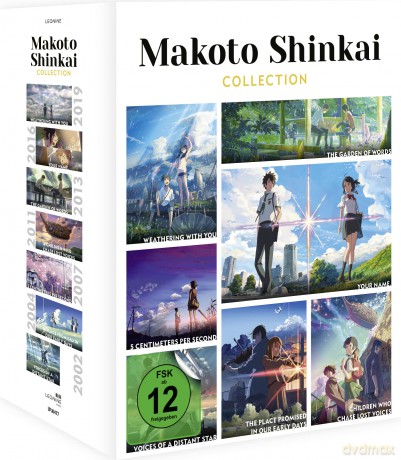 Makoto Shinkai Collection (Special Edition exklusiv Amazon) [Blu-Ray]