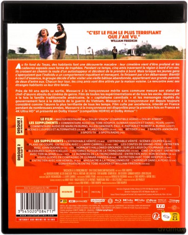 The Texas Chain Saw Massacre (Teksańska masakra piłą mechaniczną) [Blu-Ray 4K]+[Blu-Ray]