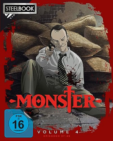 MONSTER - Volume 4 (Ep. 37-49) (Steelbook, 2 DVDs) [DVD]