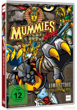 Mummies Alive Komplettbox: Die Hüter des Pharaos - Die Welt der ägyptischen Mythologie mit den unsterblichen Helden der Kindheit - 90er Fantasy Zeichentrick-Serie [DVD]