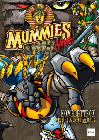 Mummies Alive Komplettbox: Die Hüter des Pharaos - Die Welt der ägyptischen Mythologie mit den unsterblichen Helden der Kindheit - 90er Fantasy Zeichentrick-Serie [DVD]