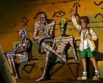 Mummies Alive Komplettbox: Die Hüter des Pharaos - Die Welt der ägyptischen Mythologie mit den unsterblichen Helden der Kindheit - 90er Fantasy Zeichentrick-Serie [DVD]
