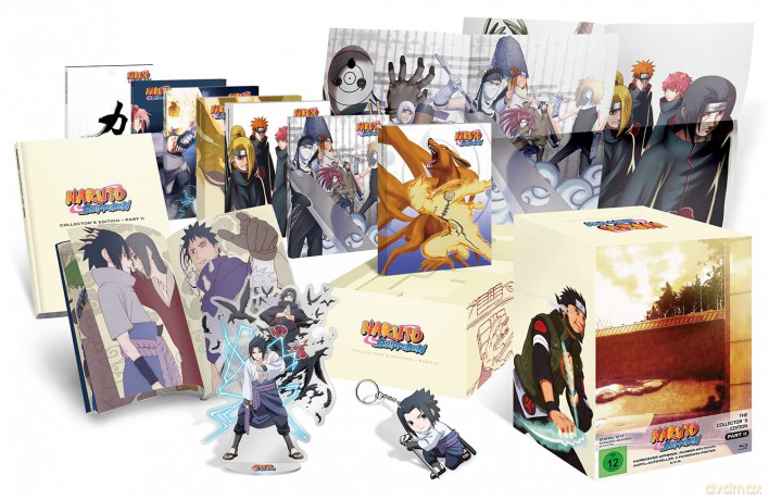 Naruto Shippuden - Collector´s Edition - Part II (18 Blu-rays) [Blu-Ray]