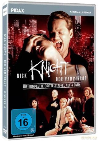 Nick Knight, der Vampircop - Die komplette 70-teilige kultige Krimi Serie (OT: Forever Knight) Gesamtedition zzgl. Bonus: 1 Vampir Comedy Film mit George Hamilton [DVD]