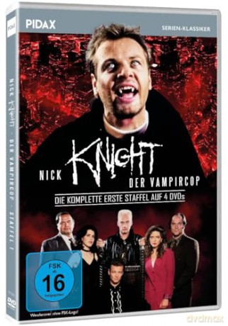 Nick Knight, der Vampircop - Die komplette 70-teilige kultige Krimi Serie (OT: Forever Knight) Gesamtedition zzgl. Bonus: 1 Vampir Comedy Film mit George Hamilton [DVD]