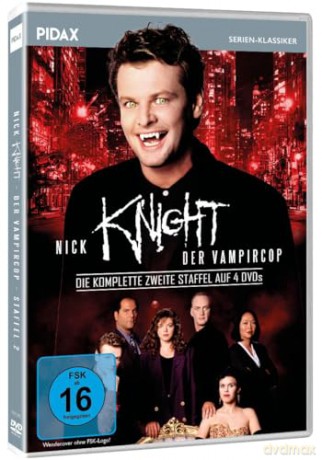 Nick Knight, der Vampircop - Die komplette 70-teilige kultige Krimi Serie (OT: Forever Knight) Gesamtedition zzgl. Bonus: 1 Vampir Comedy Film mit George Hamilton [DVD]