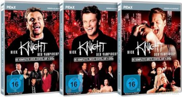 Nick Knight, der Vampircop - Die komplette 70-teilige kultige Krimi Serie (OT: Forever Knight) Gesamtedition zzgl. Bonus: 1 Vampir Comedy Film mit George Hamilton [DVD]