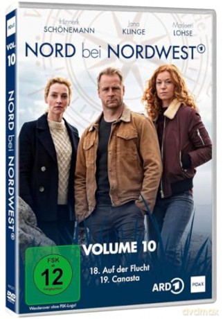 Nord bei Nordwest - 20 Spielfilm-Folgen der erfolgreichen ARD Küsten-Krimi-Reihe (Vol. 1 bis 10) [DVD]