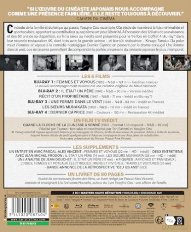 Ozu-6 Films rares ou inedits [Blu-Ray]