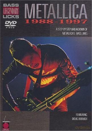 Metallica: Legendary Bass Licks - Metallica 1988-97 [DVD]